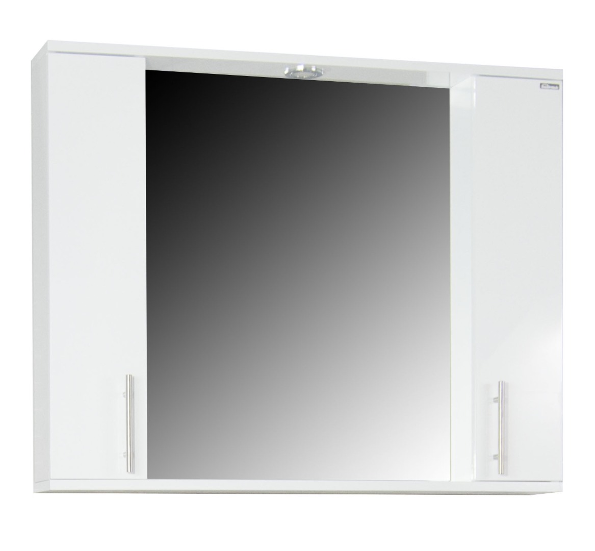 Oglindă MDF Kit, Seria 020, 80cm, Alb