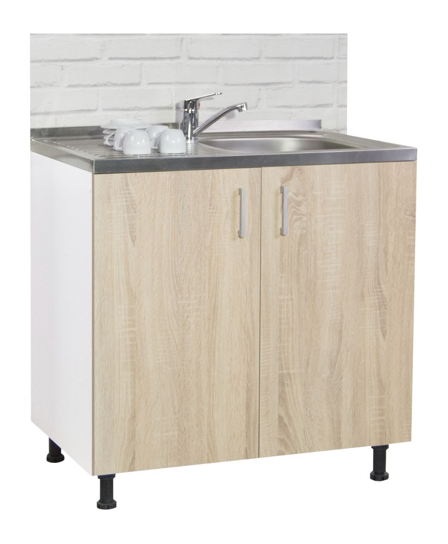 Mobilier bucătărie Tender Kit, Inferior, 80cm, Sonoma