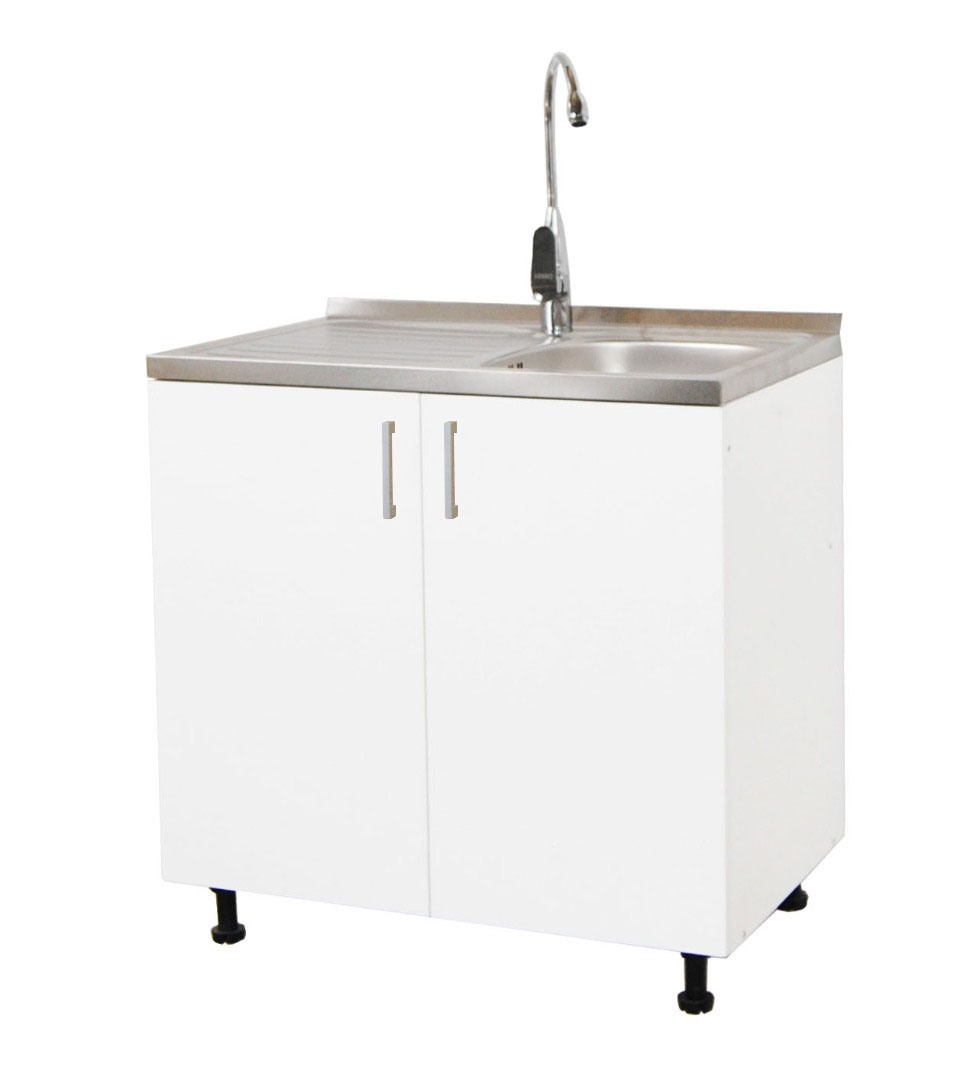 Mobilier bucătărie Tender Kit, Inferior, 80cm, Alb