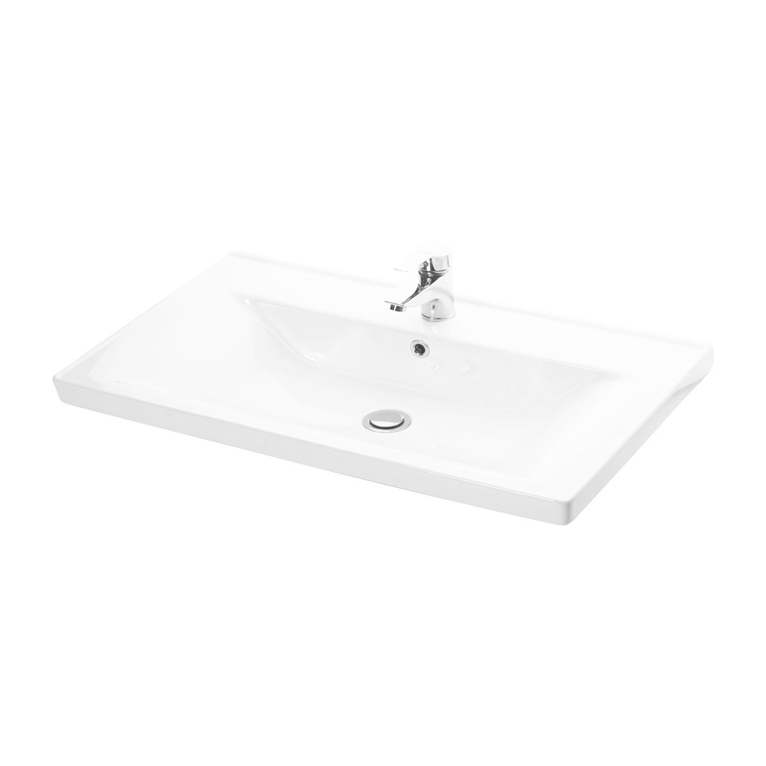 Chiuvetă Baie/Lavoar ceramică, Sava, 80cm